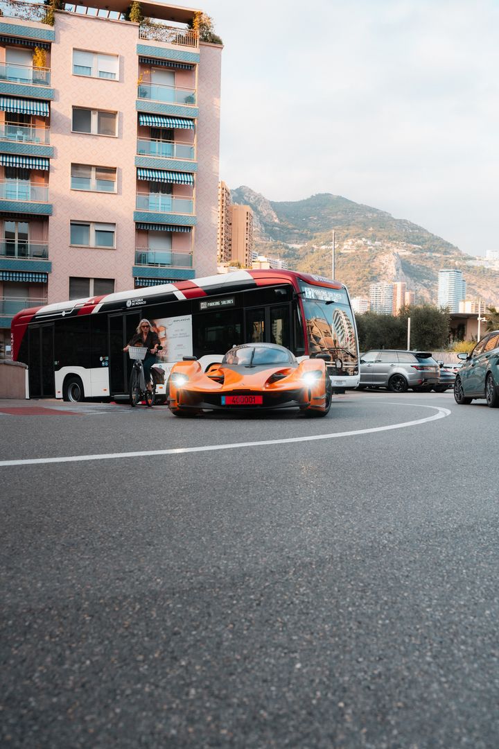 The Adamastor Furia. On the streets of Monaco.